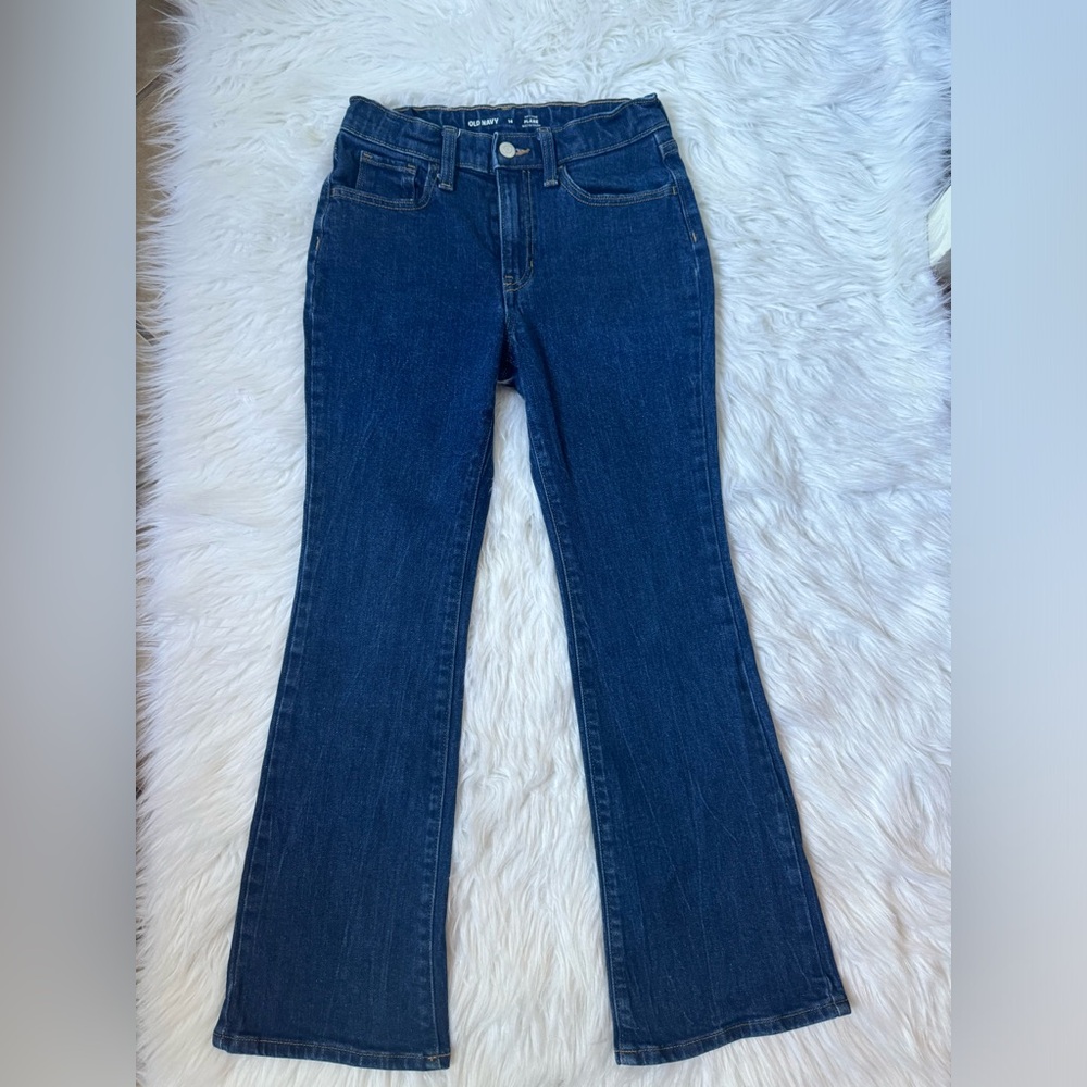 Girls Old Navy High Rise Flare Jeans
